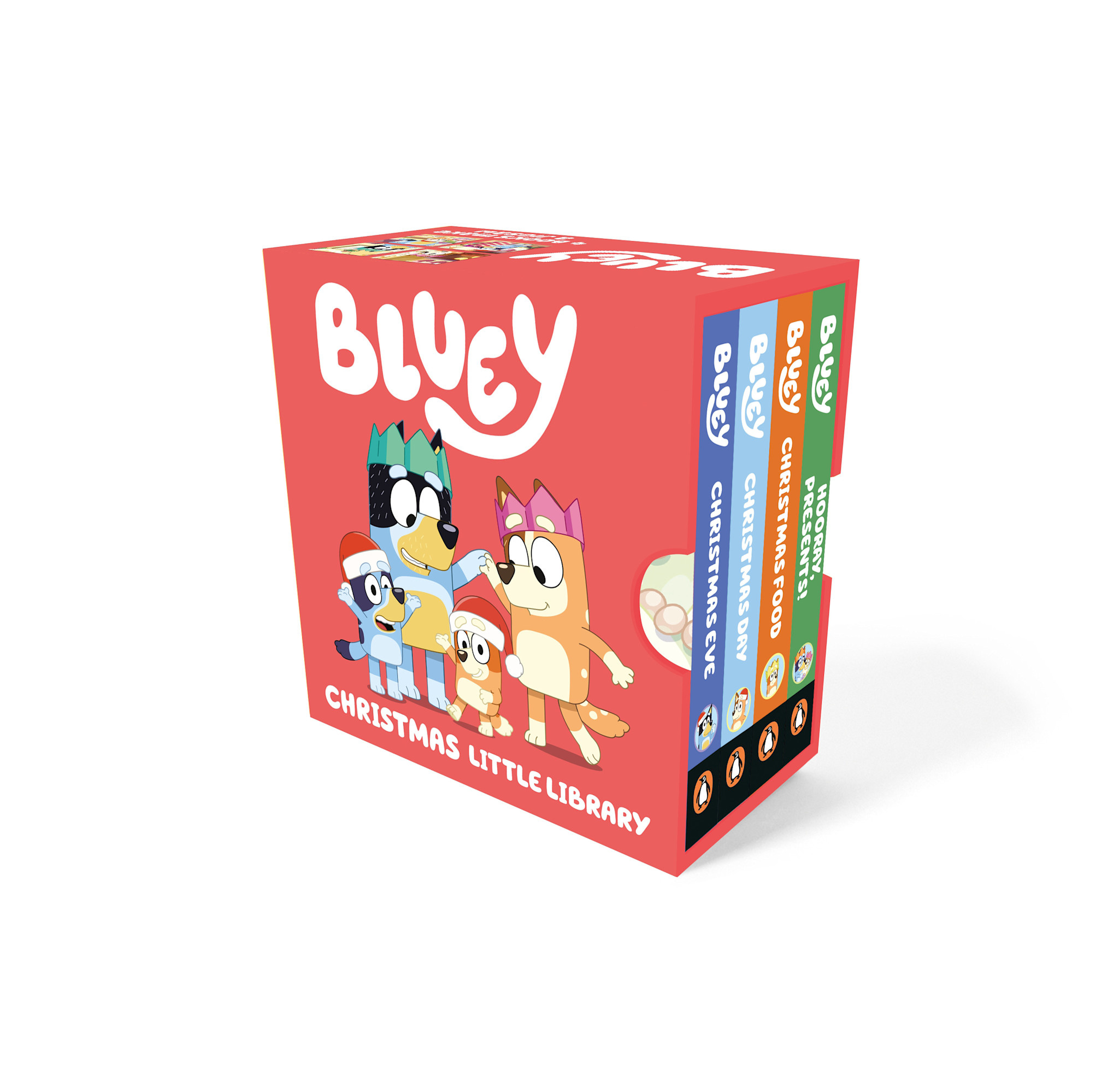 Penguin Young Readers Licenses Bluey: Christmas Little Library 4-Book Box Set
