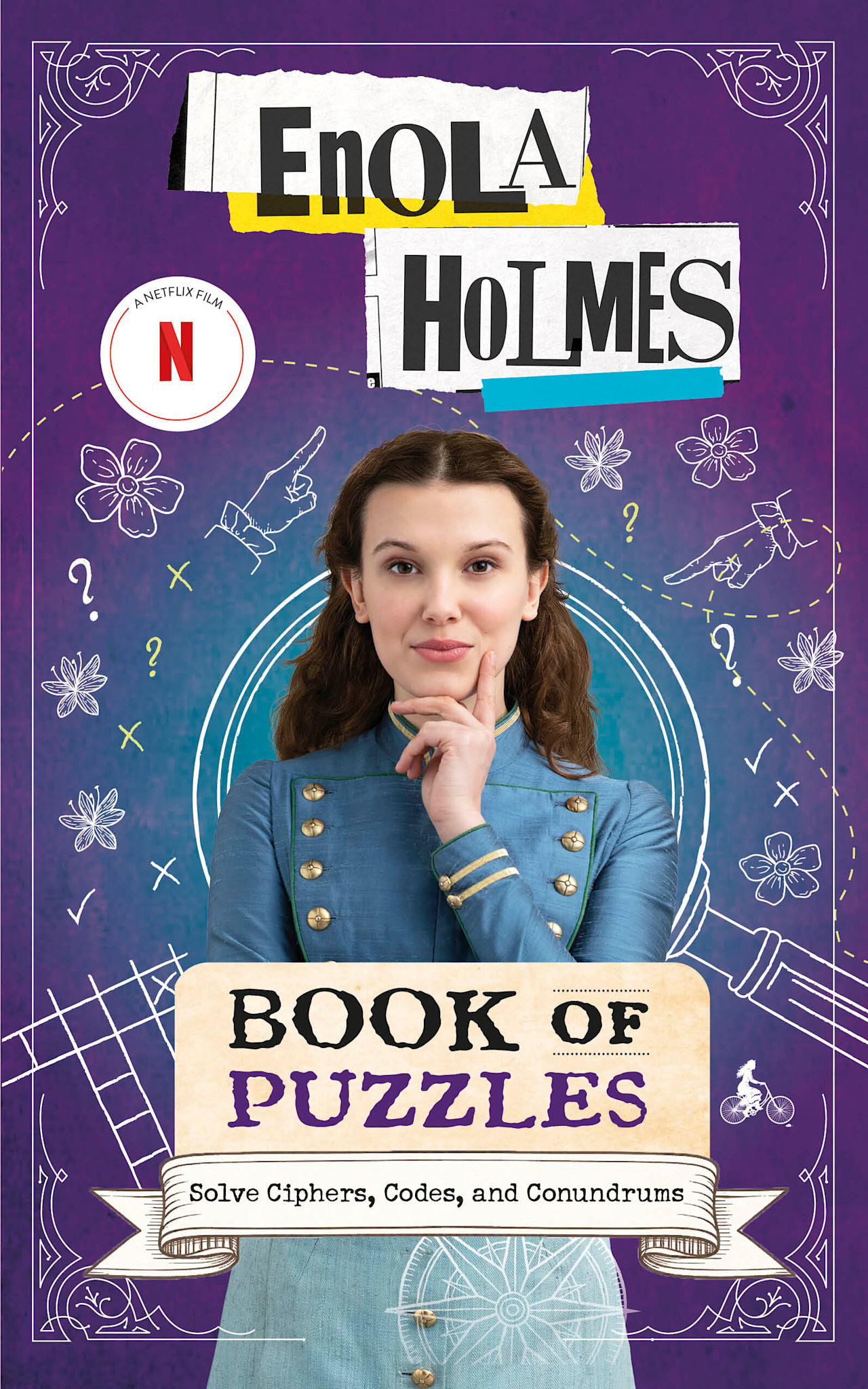 DK Children Enola Holmes Book of Puzzles: Solve Ciphers, Codes and Conundrums