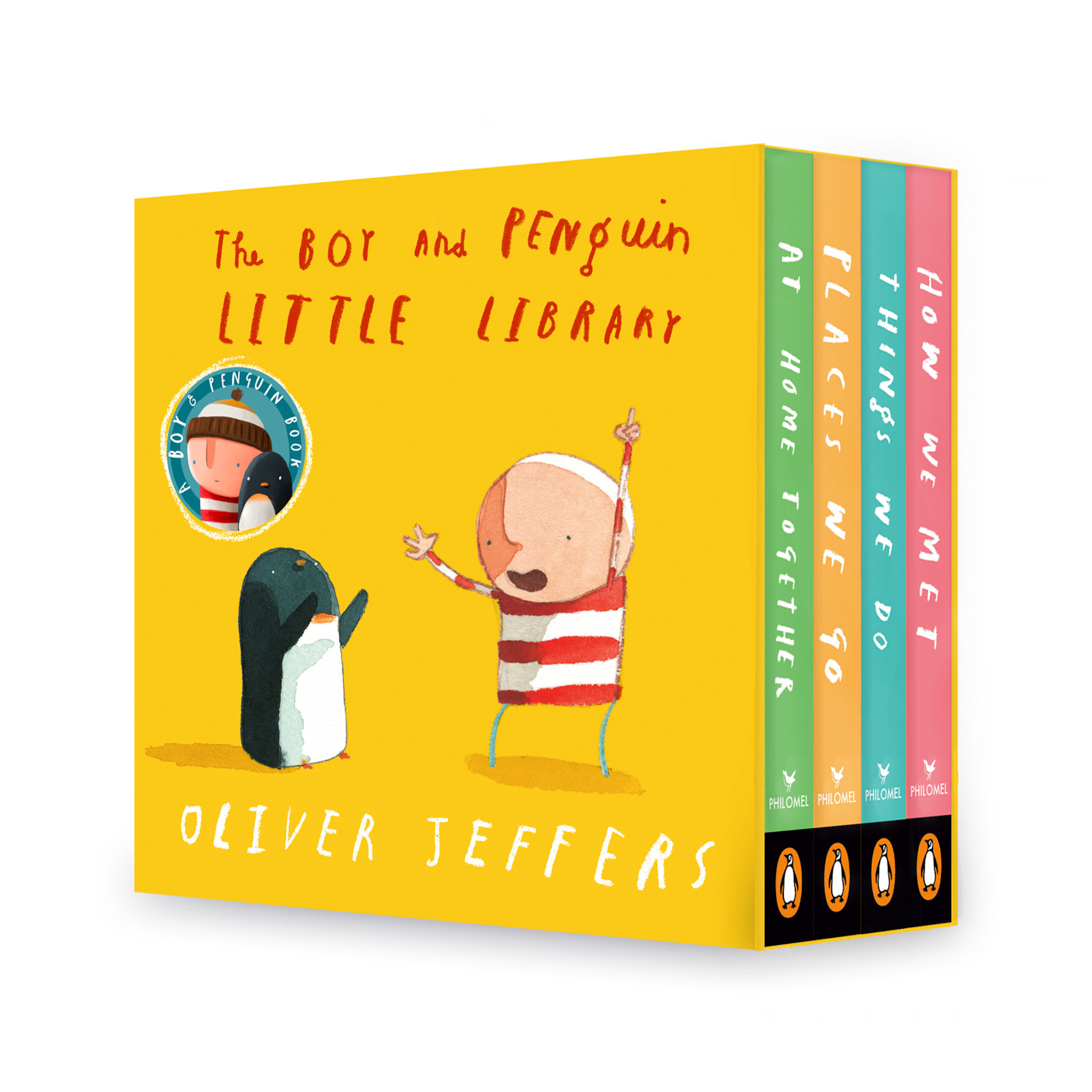 Philomel Books The Boy and Penguin Little Library: Four Mini-Book Box Set