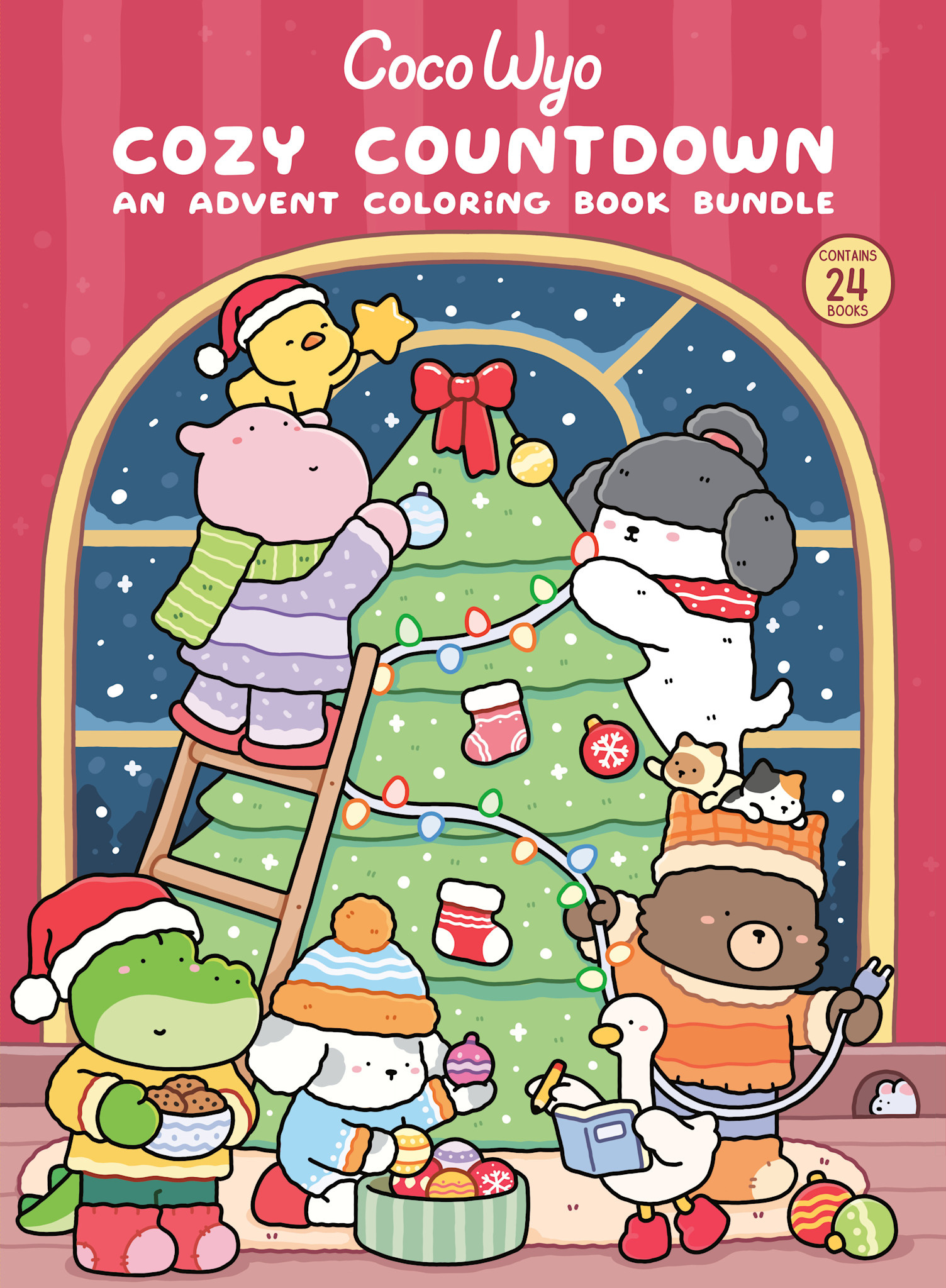 Random House Books for Young Readers Cozy Countdown: An Advent Coloring Book Bundle