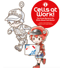 Kodansha Comics Cells at Work! Picture Book 1: The Great Bacteria Vs. White Blood Cell Battle!