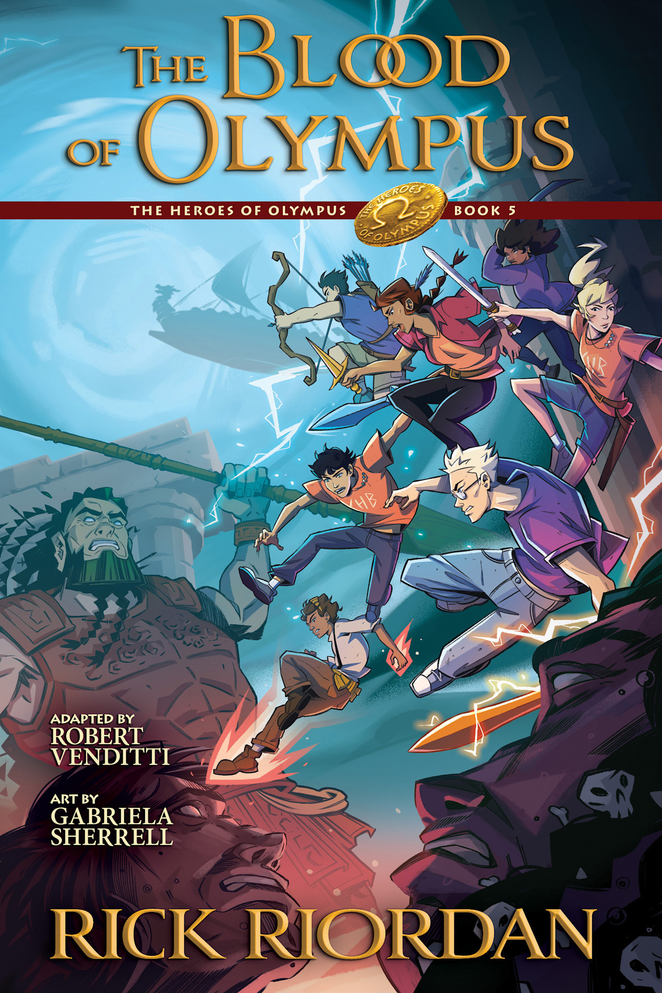 Heroes of Olympus #5 The Blood of Olympus (Graphic Novel)