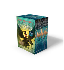 Percy Jackson and the Olympians 5 Book Paperback Boxed Set (w/poster)