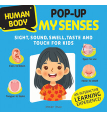 Human Body pop-up MY SENSES Sight, sound, smell, taste and touch for kids