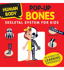 Human Body Pop-up BONES Skeletal System for Kids