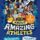 96 Facts About Amazing Athletes: 3 Books in 1! Quizzes, Quotes, Questions, and More! With Bonus Journal Pages for Writing!