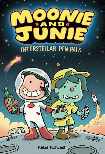 HarperAlley Moonie and Junie: Interstellar Pen Pals: A Graphic Novel