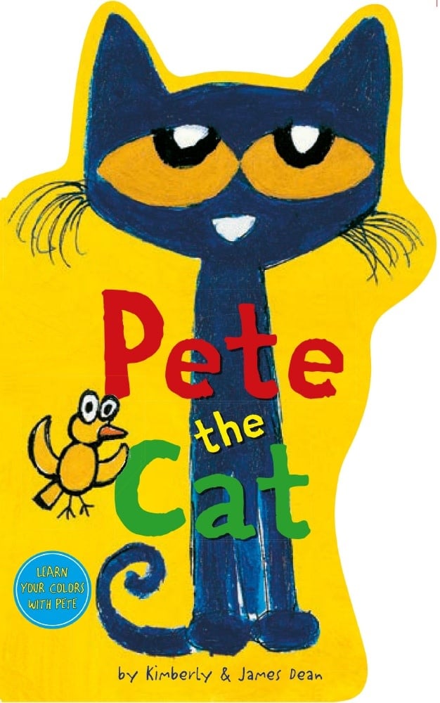 HarperCollins Pete the Cat Shaped Board Book: A Shaped Board Book