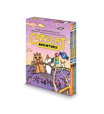 HarperAlley Cat & Cat Adventures #4-6: A Graphic Novel 3-Book Box Set: The Staff of Knowledge, Magic at the Mansion, The Lair of the Owl King