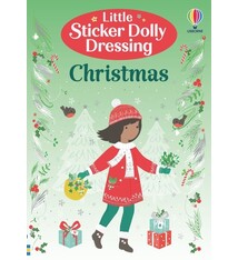 Usborne Little Sticker Dolly Dressing Christmas