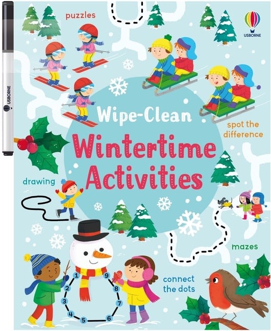 Usborne Wipe-Clean Wintertime Activities