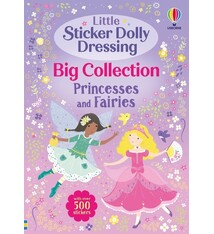 Usborne Little Sticker Dolly Dressing Big Collection: Princesses and Fairies