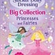 Usborne Little Sticker Dolly Dressing Big Collection: Princesses and Fairies