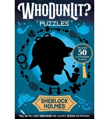 WhoDunLit?: Sherlock Holmes: 50 Cozy Mysteries to Solve: Fill-In the Clues. Uncover the Culprit. Solve the Mystery.