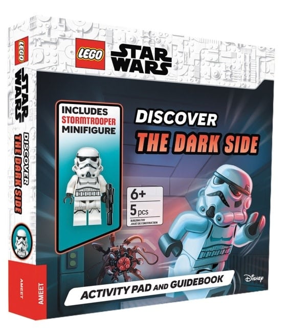 LEGO Star Wars Secrets of the Dark Side: Includes Stormtrooper Minifigure, Activity Pad, and Guidebook