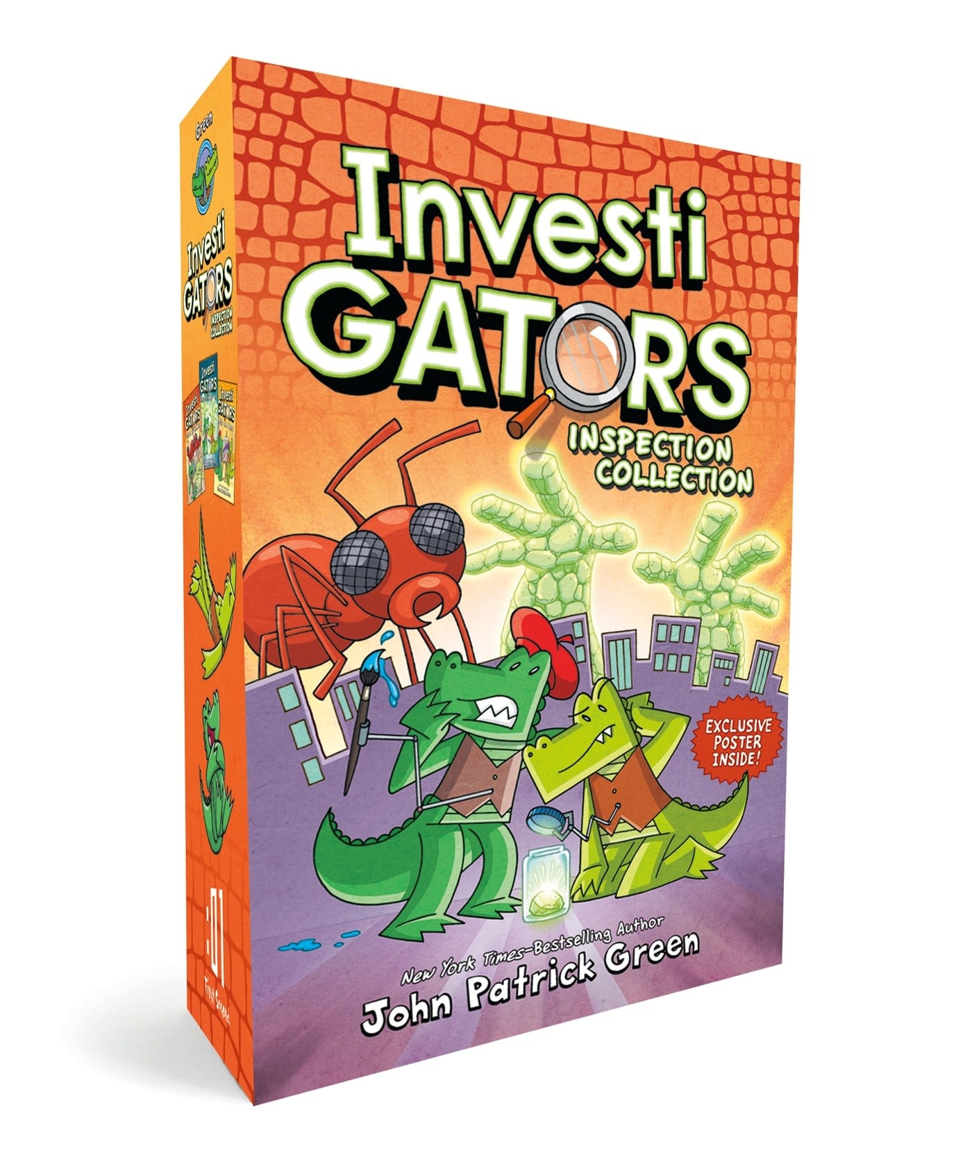 First Second InvestiGators: Inspection Collection Boxed Set: Ants in Our P.A.N.T.S., Braver and Boulder, and Heist and Seek