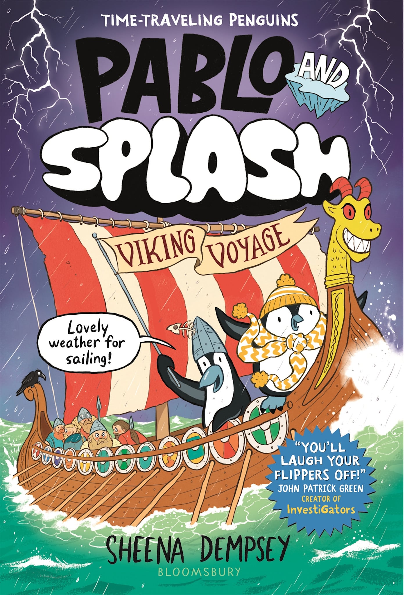 Bloomsbury Children's Books Pablo and Splash: Viking Voyage: The hilarious NEW kids' graphic novel in the series about time-travelling penguins