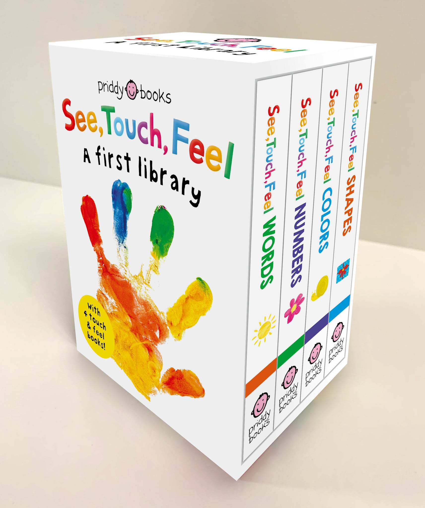 Priddy Books US See, Touch, Feel: A First Library