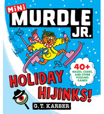 Little, Brown Books for Young Readers Murdle Jr.: Holiday Hijinks!: 40+ Mazes, Codes, and Other Puzzling Games