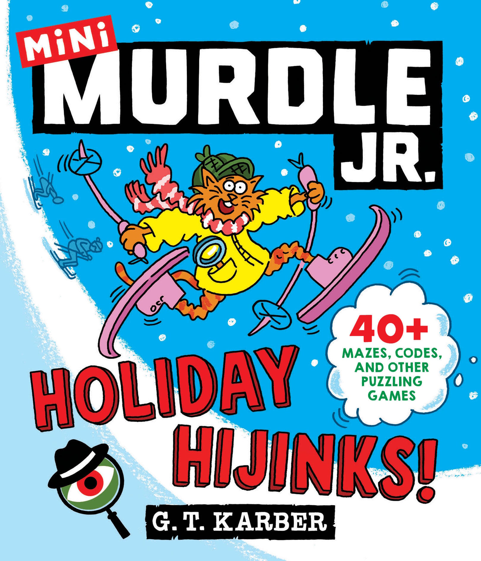 Little, Brown Books for Young Readers Murdle Jr.: Holiday Hijinks!: 40+ Mazes, Codes, and Other Puzzling Games