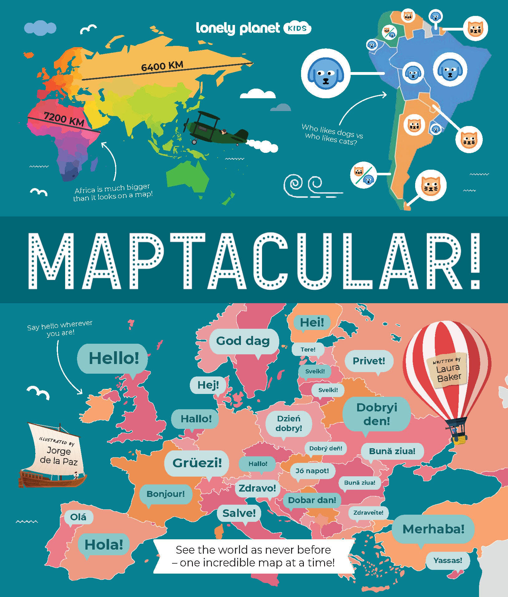 Lonely Planet Lonely Planet Kids Maptacular!: Unusual & Intriguing Maps