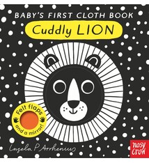 Nosy Crow Baby's First Cloth Book: Cuddly Lion