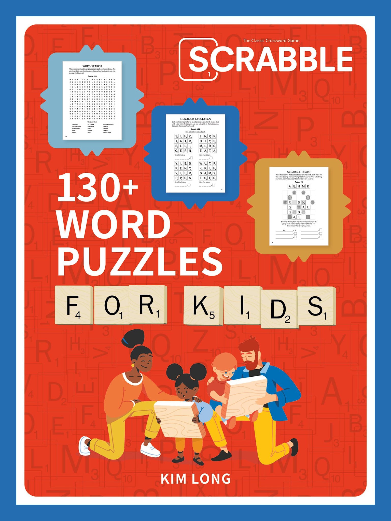 Running Press Kids Scrabble: 130+ Word Puzzles for Kids: A Word Puzzle Book for Kids