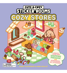RP Studio Cute and Cozy Sticker Rooms: Cozy Stores: Create Your Own Shopping Paradise with Hundreds of Stickers