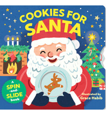 Cookies for Santa: A Spin-and-Slide book