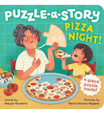 Puzzle-A-Story: Pizza Night!: A Puzzle Piece Board Book