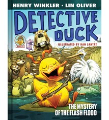 Amulet Books Detective Duck: The Mystery of the Flash Flood (Detective Duck #4)