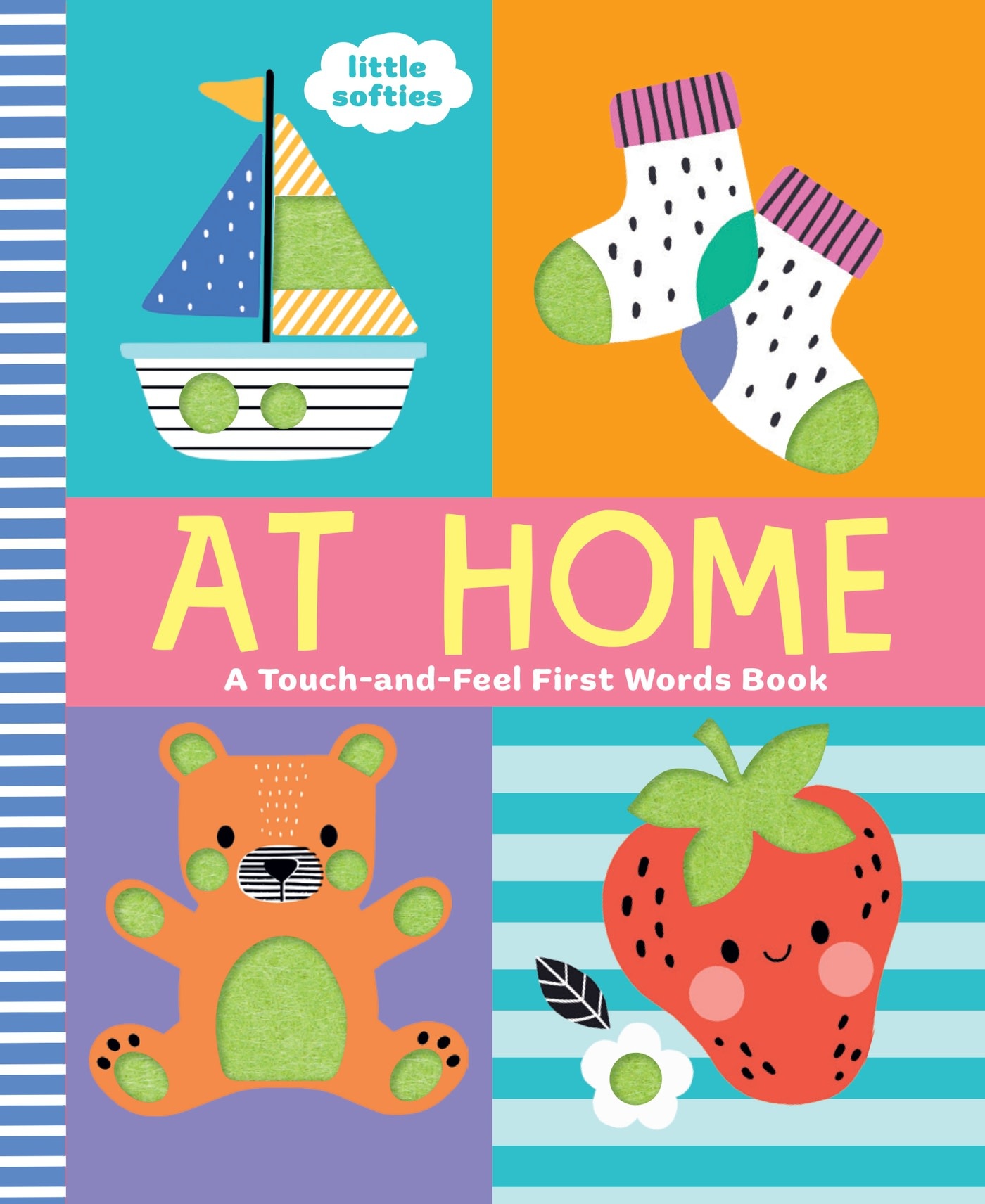 Abrams Appleseed At Home: A Touch-and-Feel First Words Book: A Little Softies Board Book