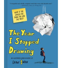 Amulet Books The Year I Stopped Drawing: An Illustrated Novel-in-Verse