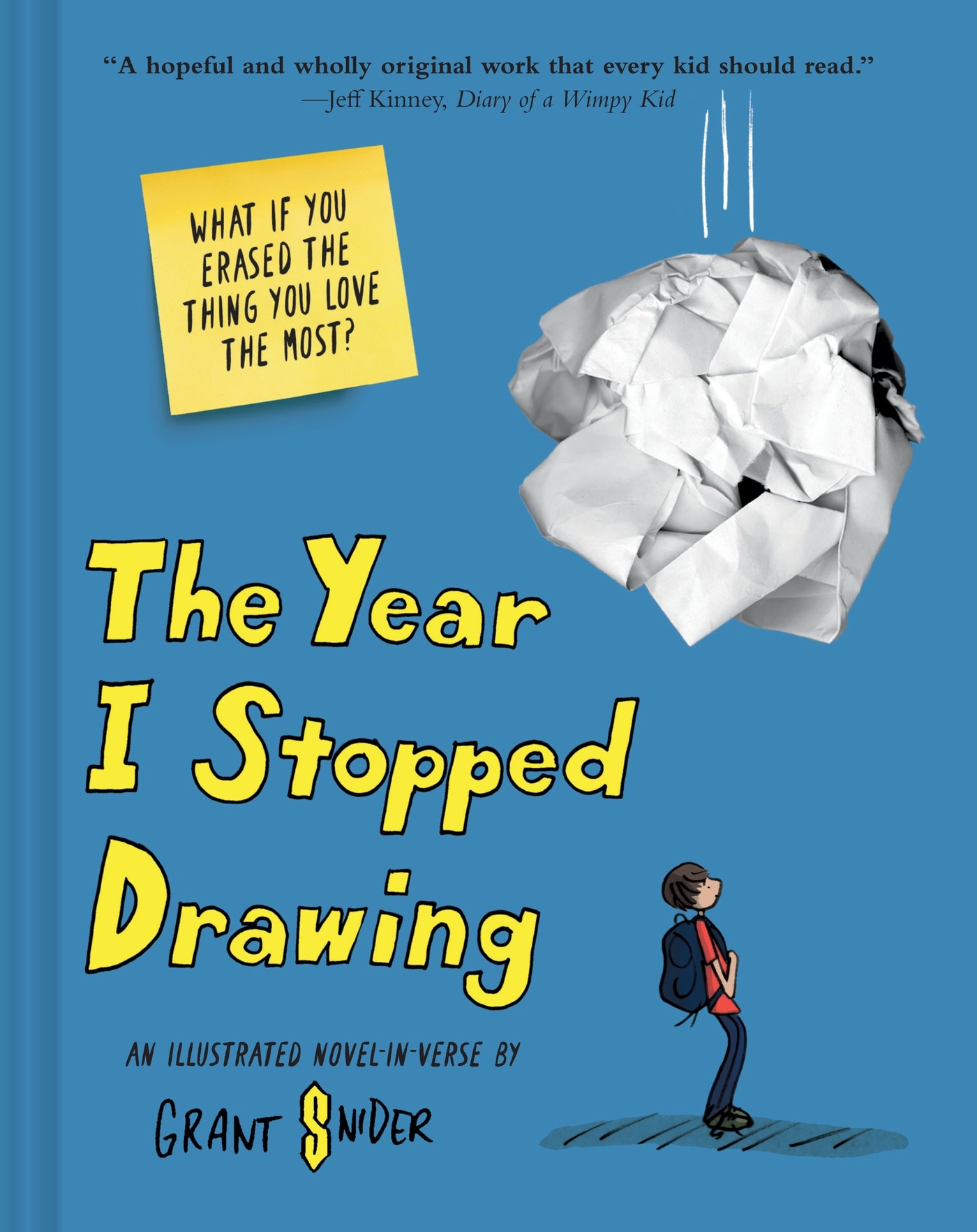 Amulet Books The Year I Stopped Drawing: An Illustrated Novel-in-Verse