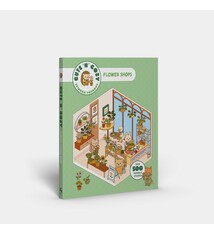 Cute 'n' Cozy Sticker Therapy: Flower Shop: Over 500 Reusable Stickers!