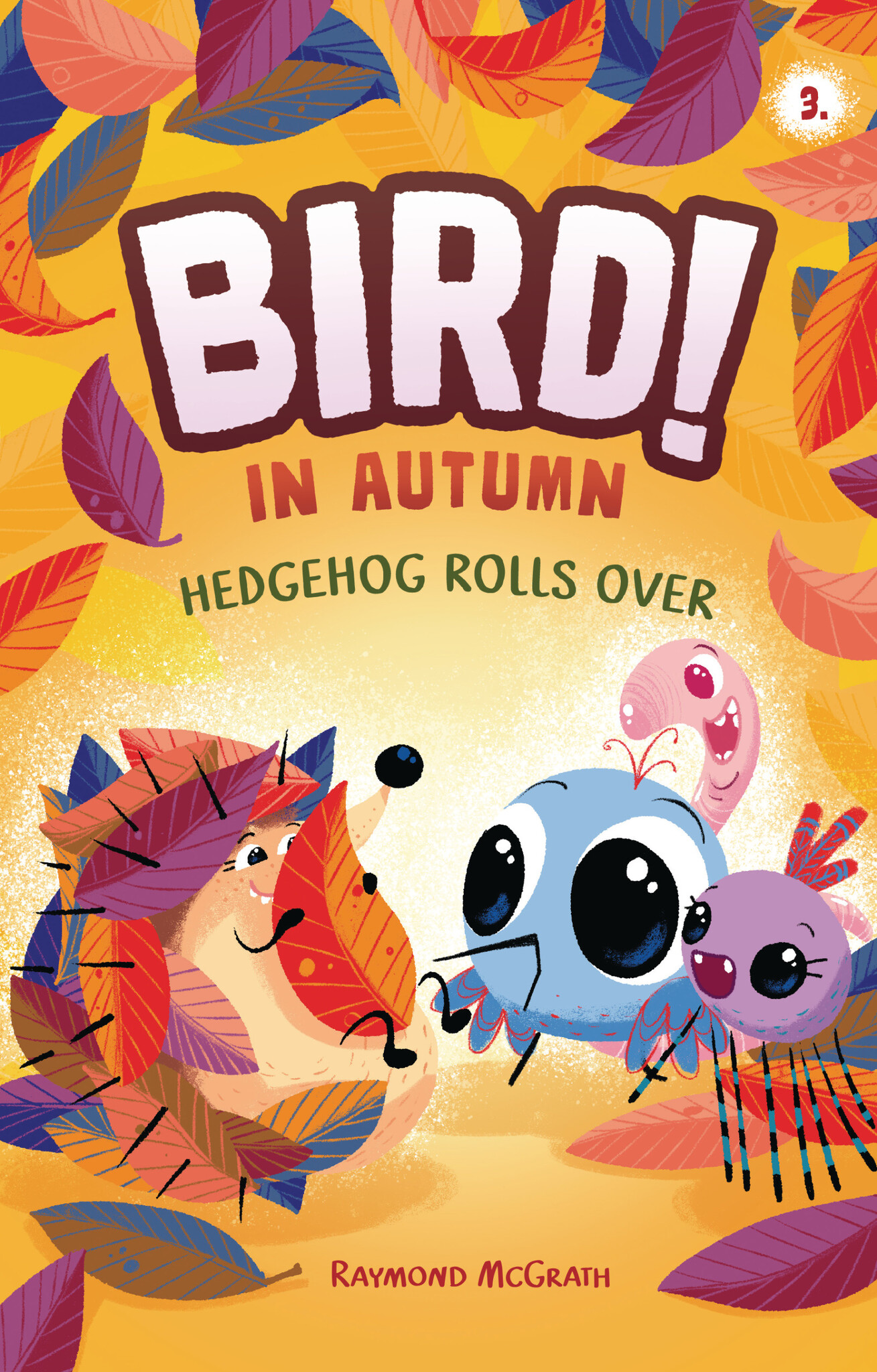 Bird 03 In Autumn: Hedgehog Rolls Over