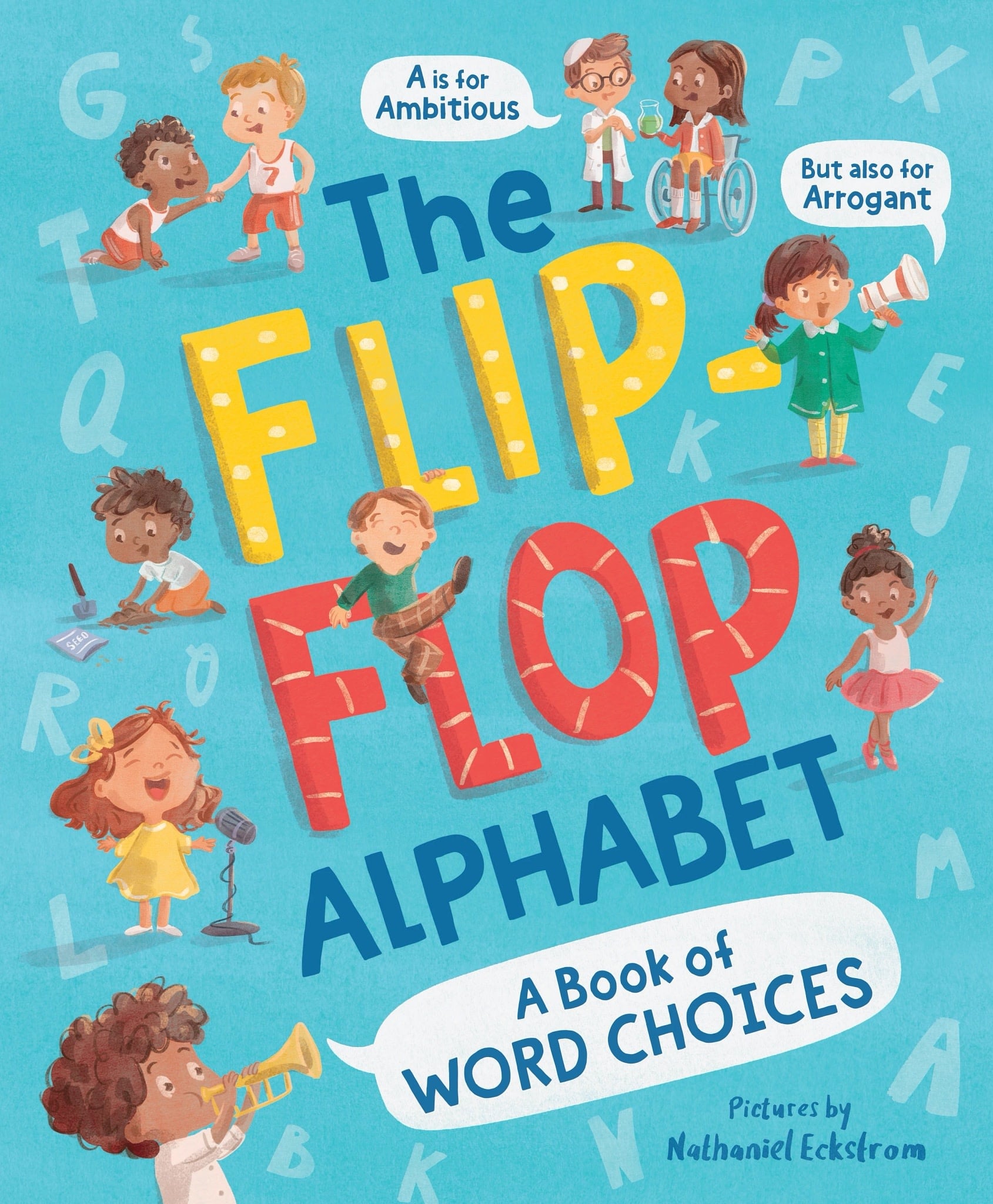 duopress The Flip-Flop Alphabet: A Book of Word Choices