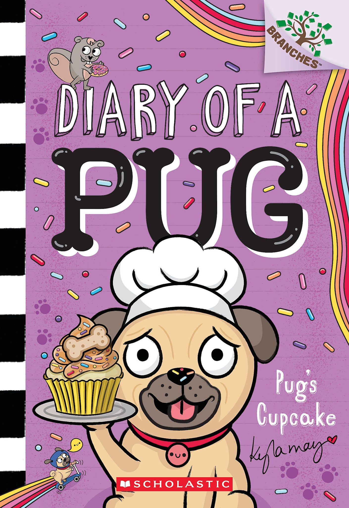 Scholastic Inc. Pug's Cupcake: A Branches Book (Diary of a Pug #16)