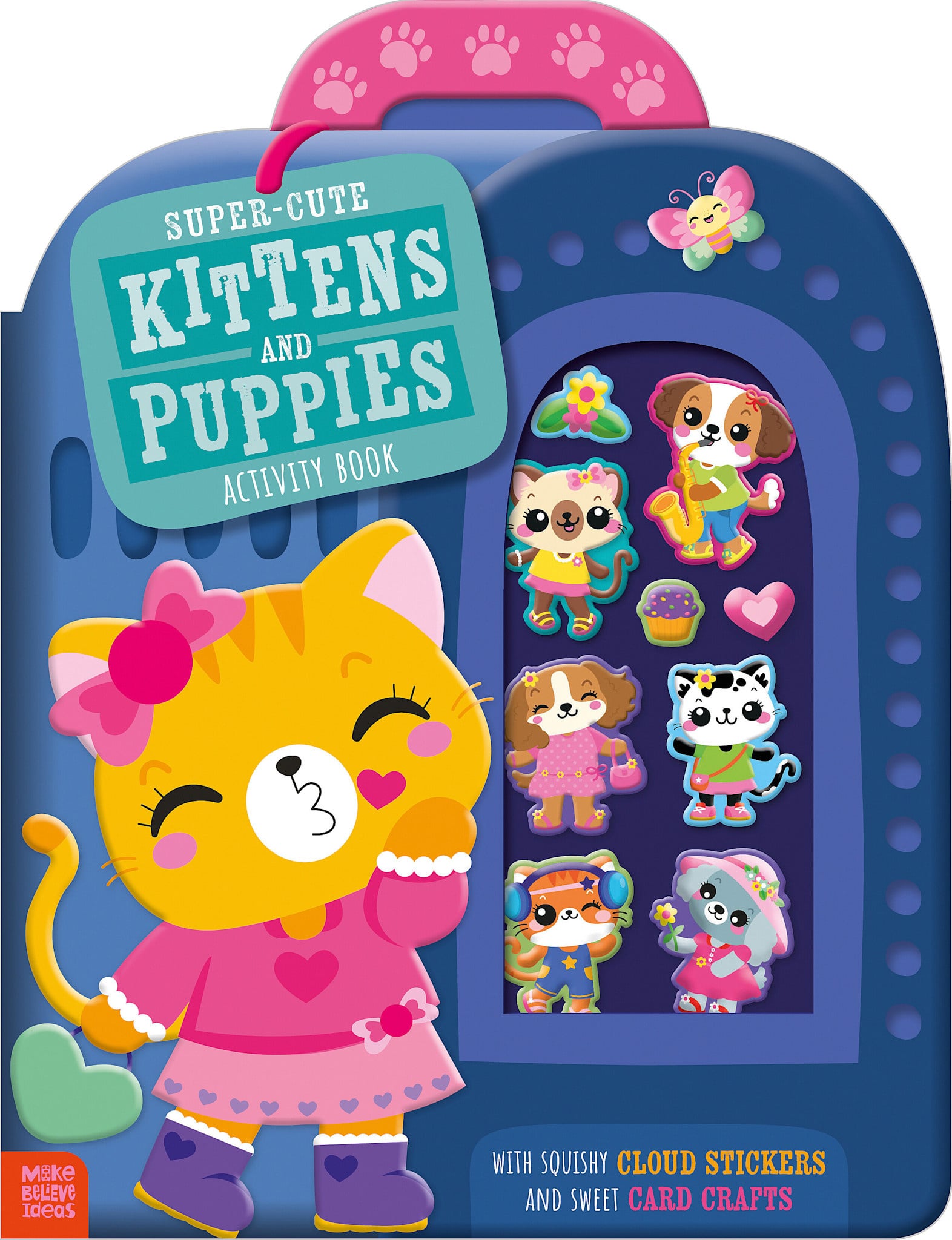 Make Believe Ideas Super-Cute Kittens and Puppies Activity Book