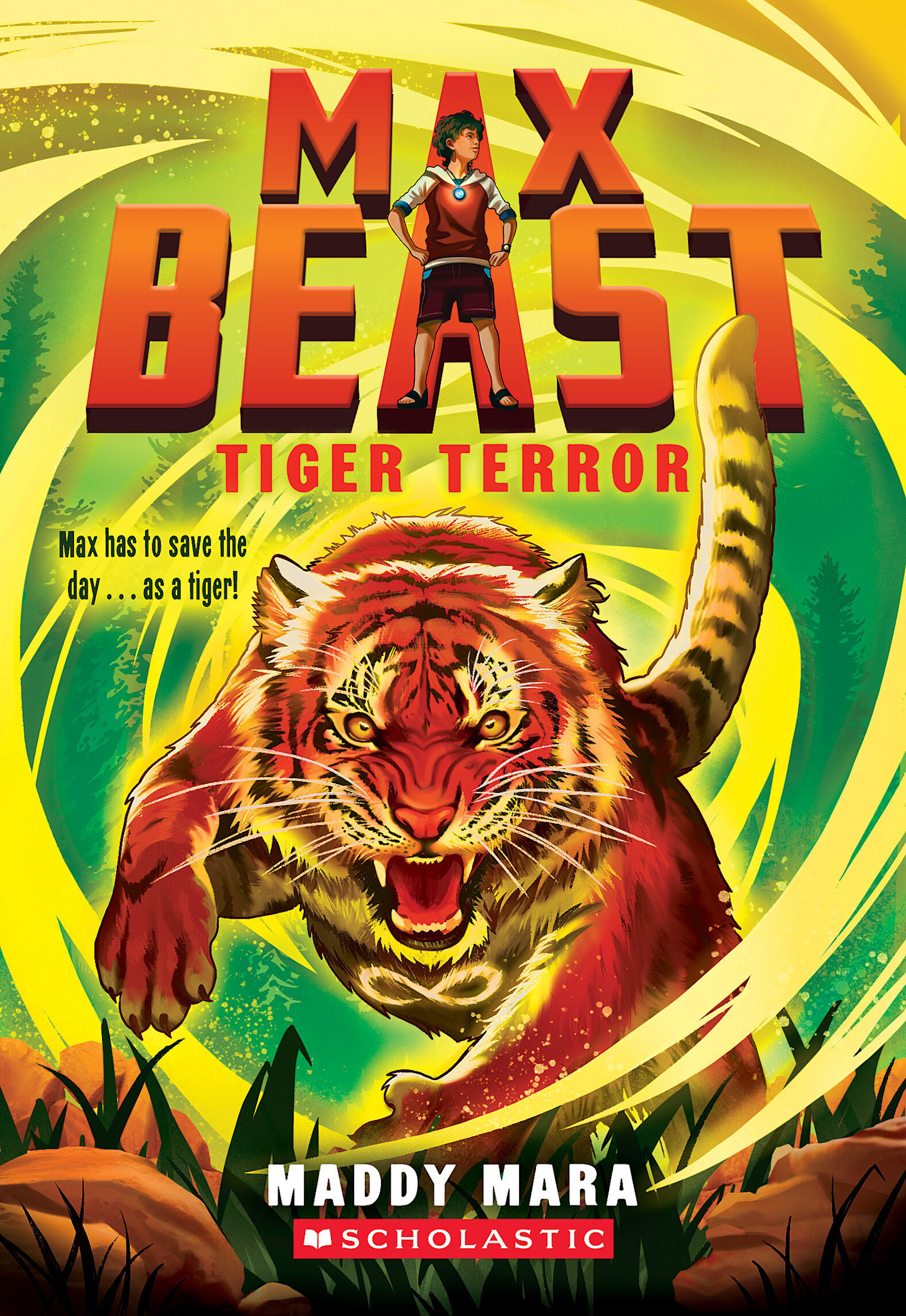 Scholastic Paperbacks Max Beast 02 Tiger Terror