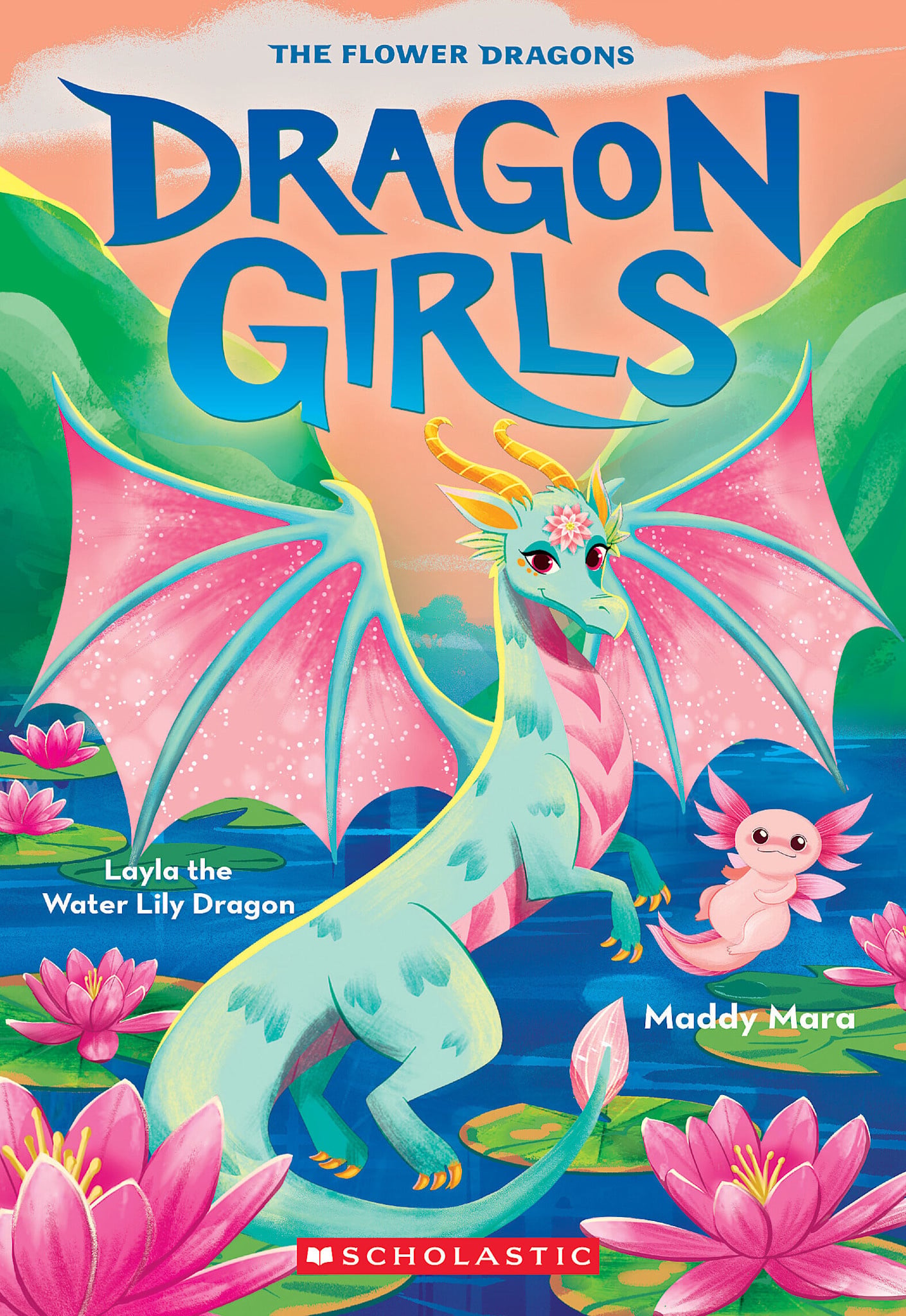 Scholastic Paperbacks Dragon Girls #21 Layla the Water Lily Dragon