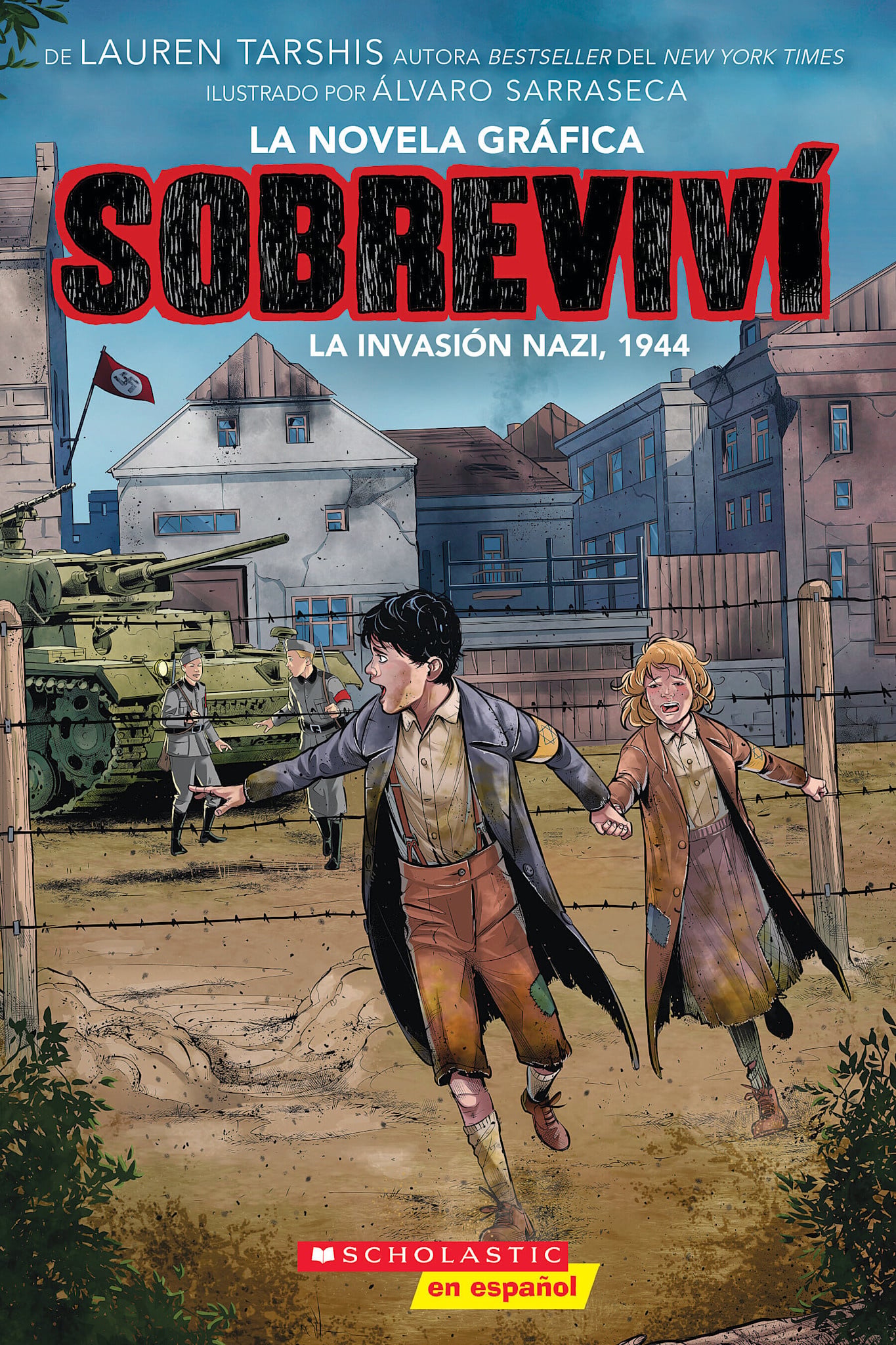 Scholastic en Espanol Sobrevivi la invasion nazi, 1944 (Graphix) (I Survived the Nazi Invasion, 1944)