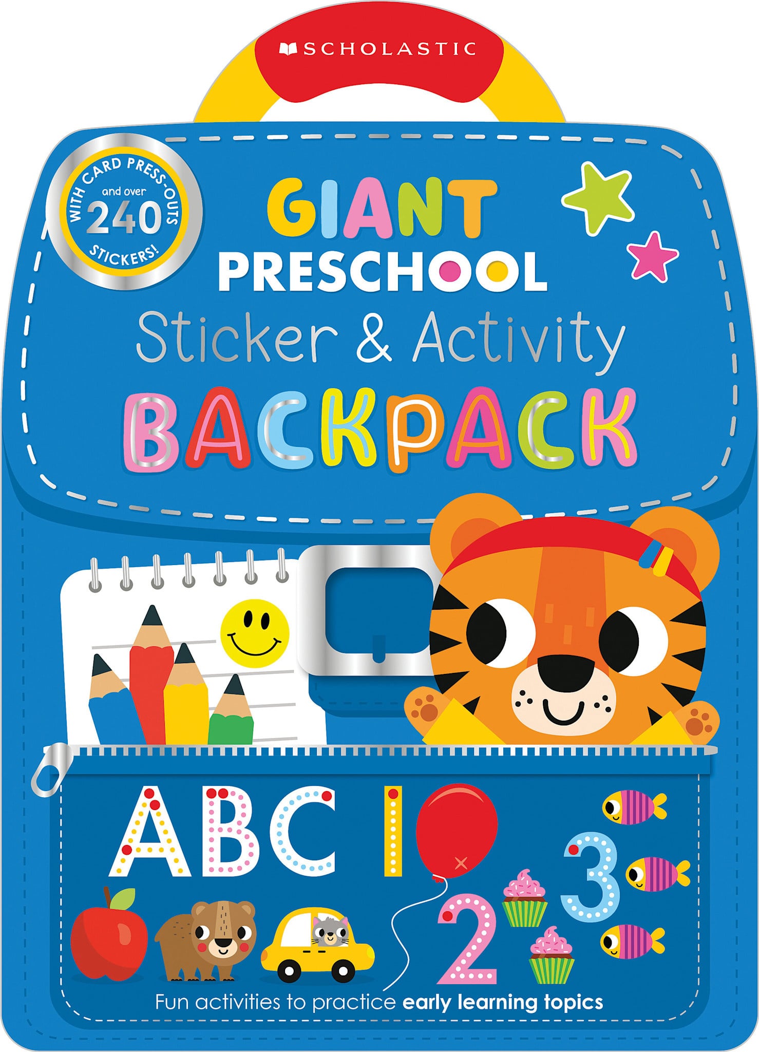 Cartwheel Books Giant Preschool: Sticker & Activity Backpack (Scholastic Early Learners)
