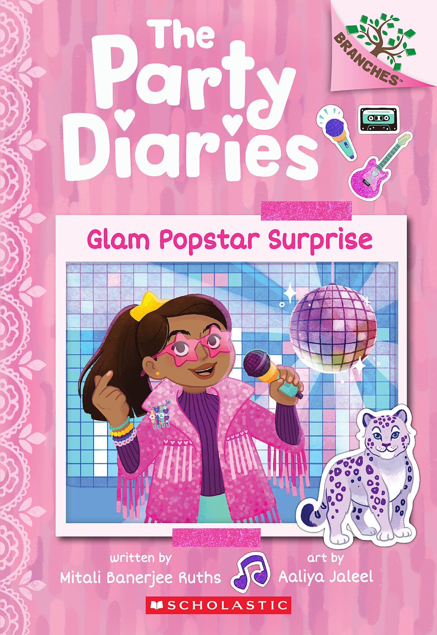Scholastic Inc. Glam Popstar Surprise: A Branches Book (The Party Diaries #6)