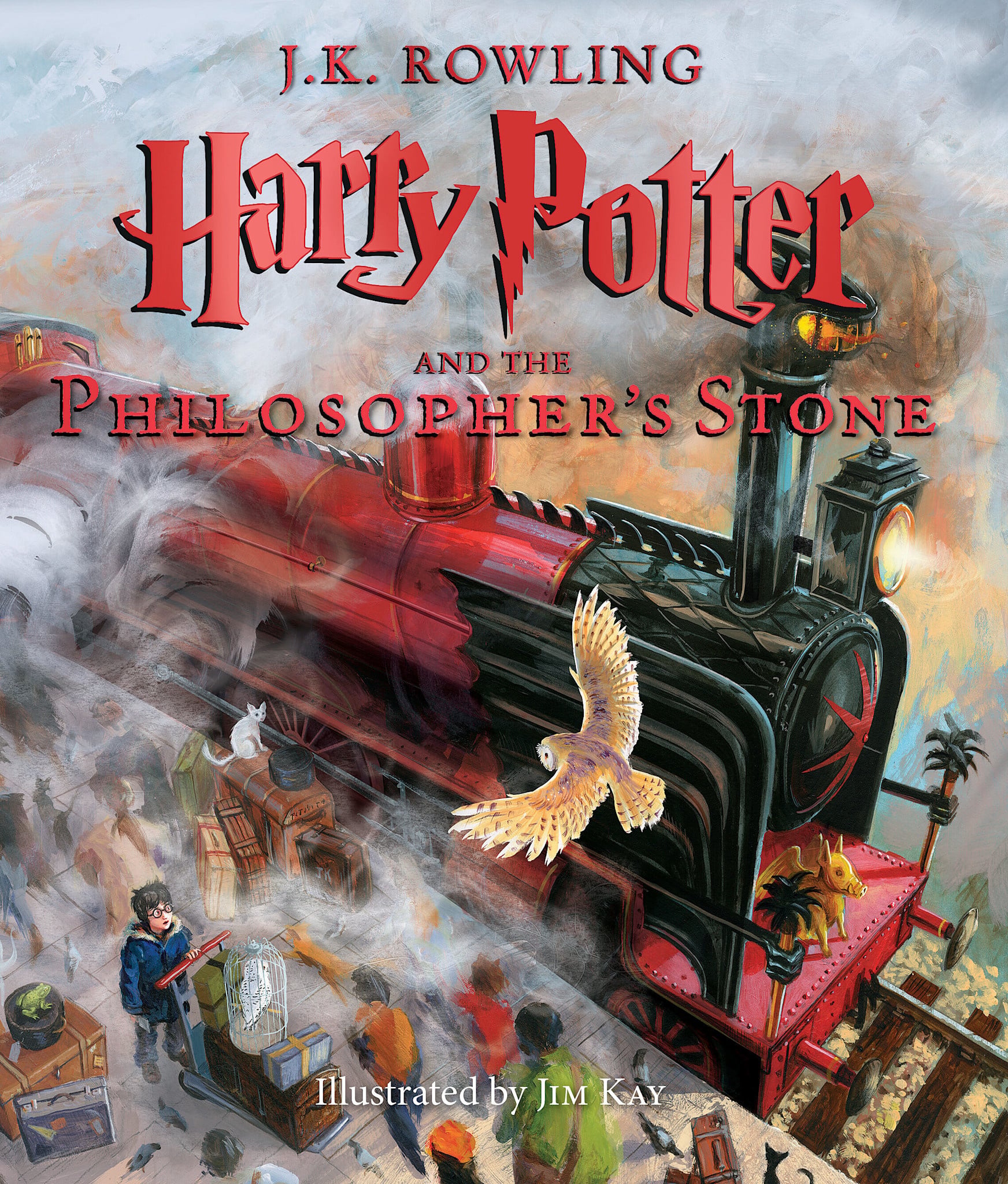 Scholastic Inc. Harry Potter and the Philosopher's Stone: The Illustrated Edition (Harry Potter, Book 1)