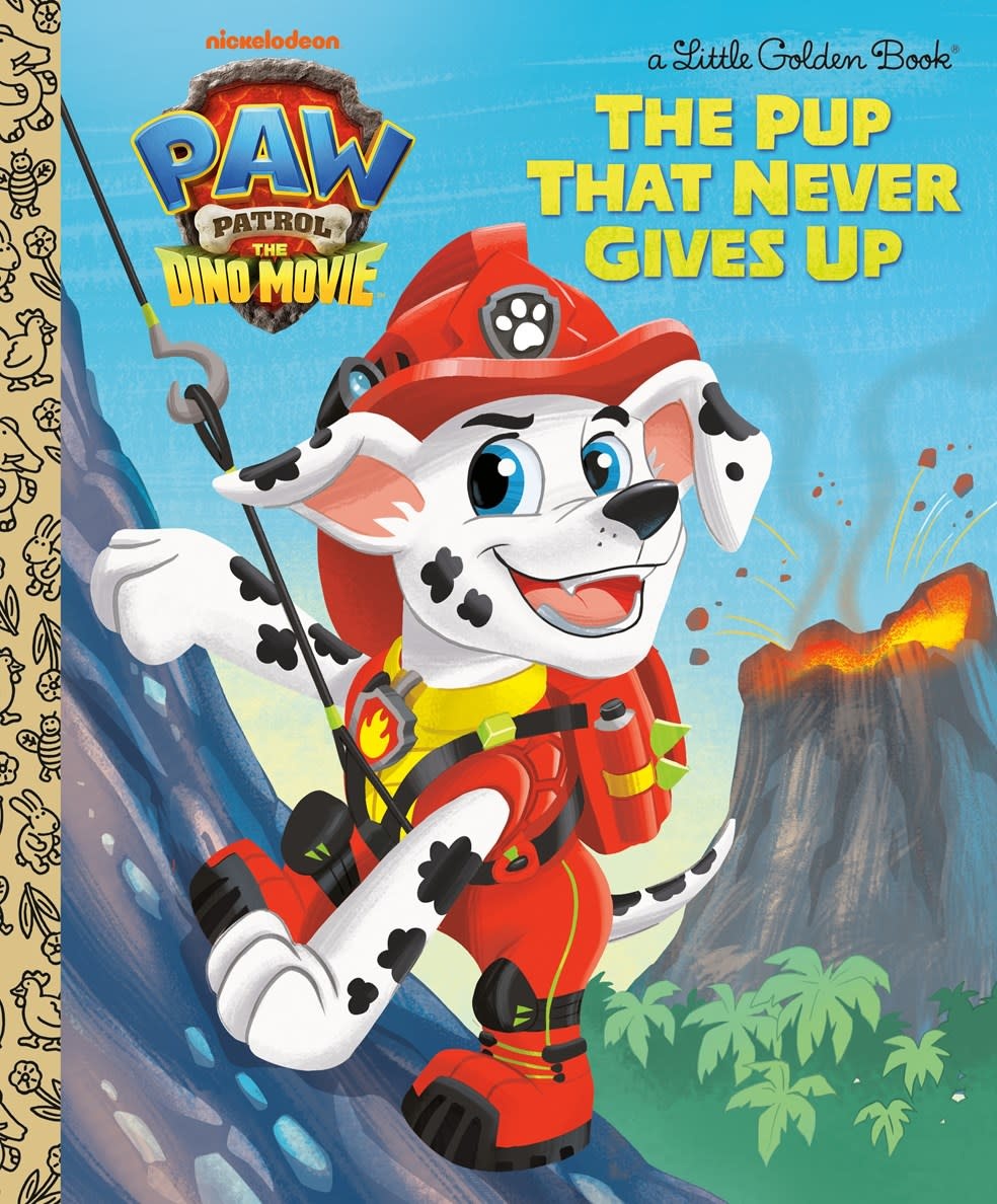 Golden Books PAW Patrol: The Dino Movie: The Pup That Never Gives Up (Little Golden Book)