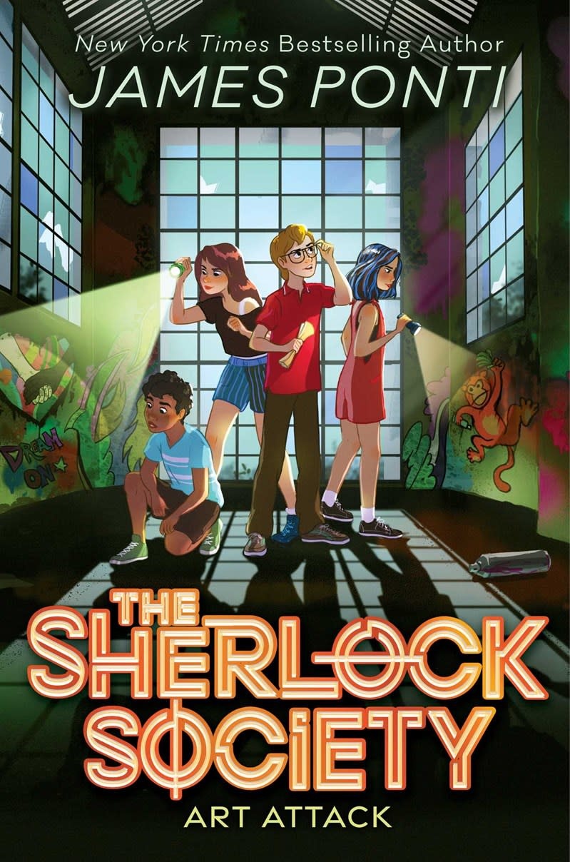 Aladdin The Sherlock Society #3 Art Attack