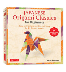 Tuttle Publishing Japanese Origami Classics for Beginners: Easy Instructions and Classic Papers for 29 Elegant Models! [Includes 64 Double-sided Folding Sheets]