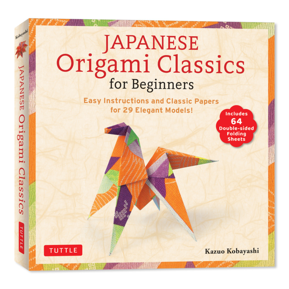 Tuttle Publishing Japanese Origami Classics for Beginners: Easy Instructions and Classic Papers for 29 Elegant Models! [Includes 64 Double-sided Folding Sheets]
