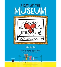 A Day at the Museum: An arty animal search book jam-packed with facts